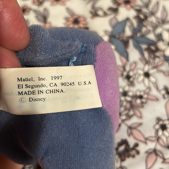 Tigger & Eyore stuffed bean bag toy-from winnie the pooh-Mattel, Disney - Picture 5 of 8